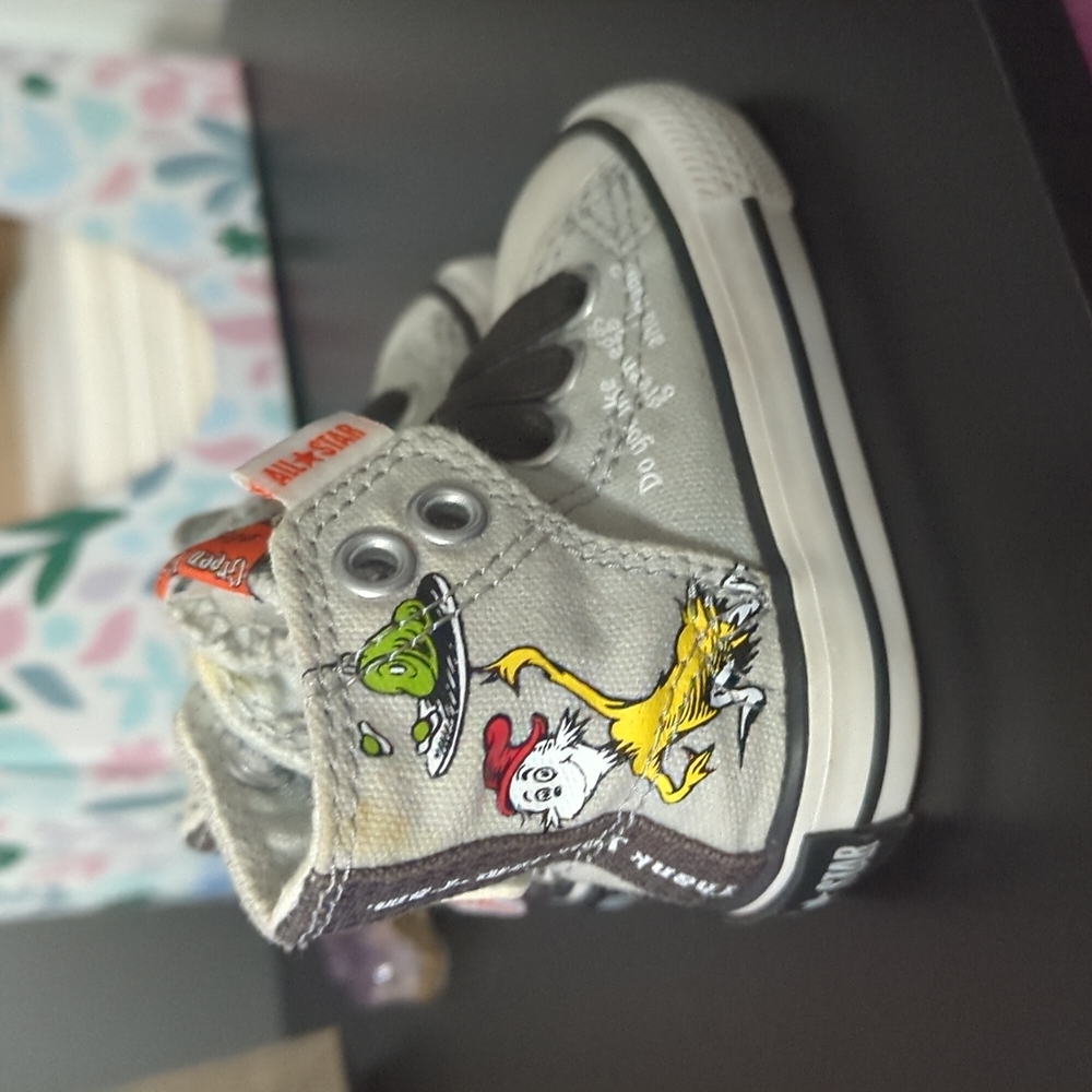 Dr Seuss Baby Converse *Rare* Sam-I-Am